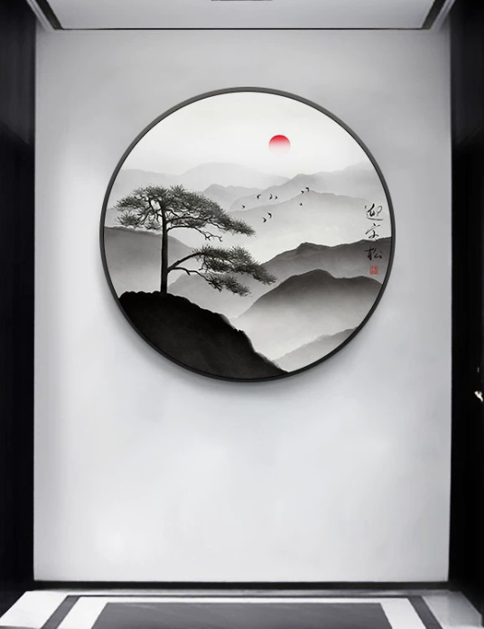 Timeless Zen - inspired Landscape