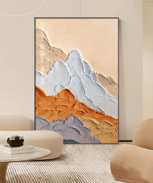 Enchanting Textured Landscape Decorative Painting