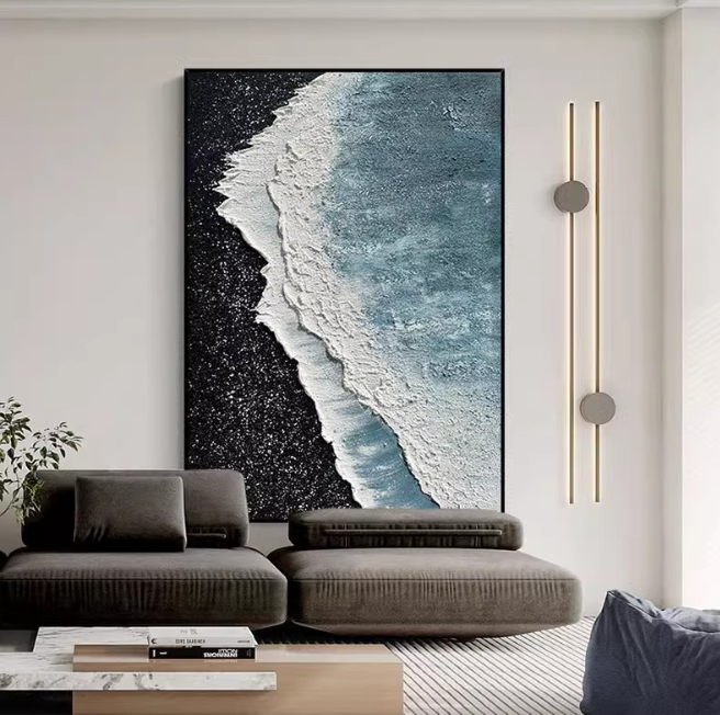 PREMIUM HAND - PAINTED BEACH ARTWORK