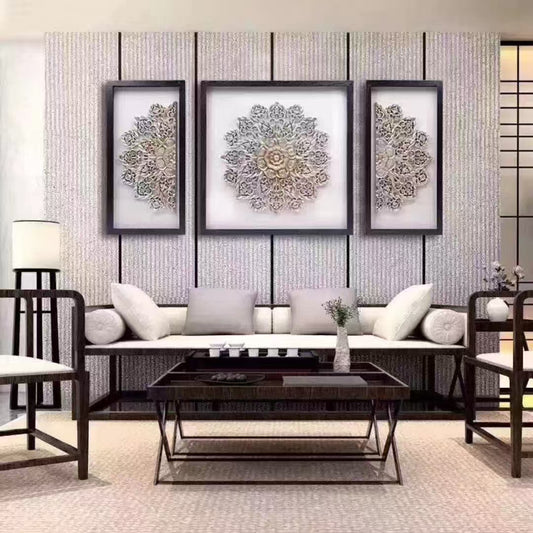 Luxury Hand - crafted Floral - inspired Wall Art