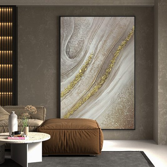 Meticulous Gold - accented Wall Art